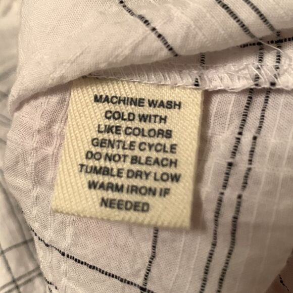 Westbound White Embroidered Top Tunic Size L - Picture 6 of 6